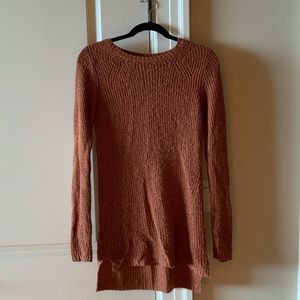 Rust Color Long Sweater